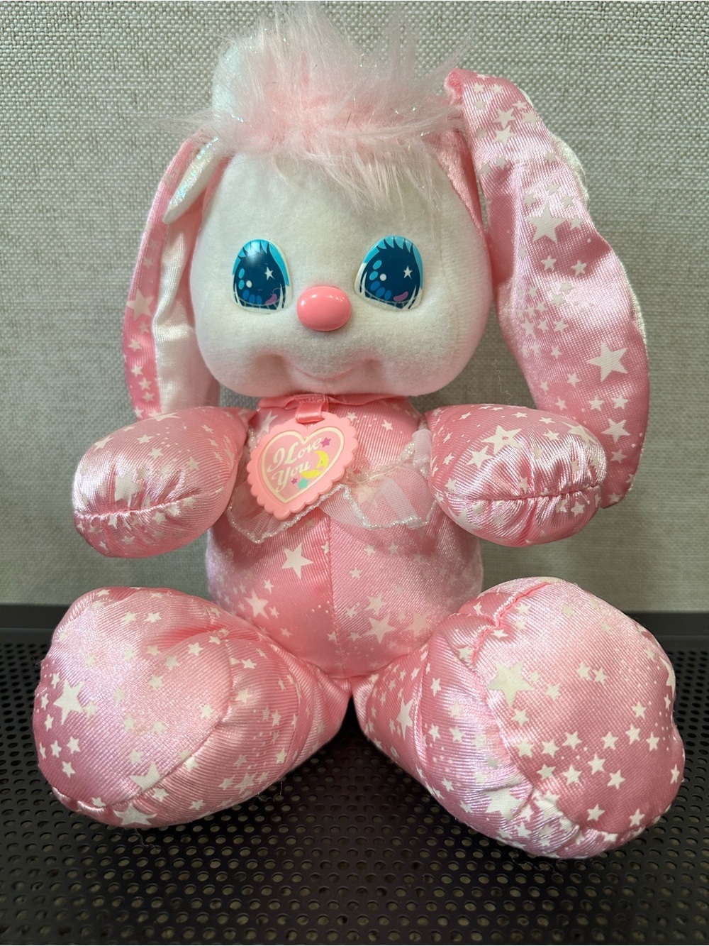 Mattel PJ Sparkles Sparklins Pink Bunny 1989 In box Glow-in-the-dark Rare - Picture 11 of 16